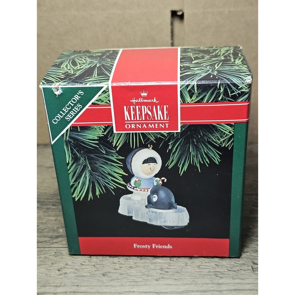 Frosty Friends 1992 Hallmark Keepsake Christmas Ornament 13th In Series